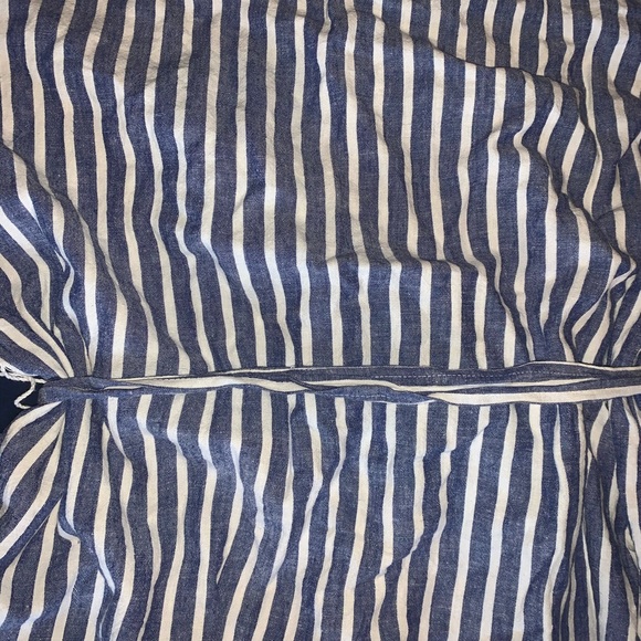 Joe Fresh white & blue denim fit n flare dress - Picture 12 of 13